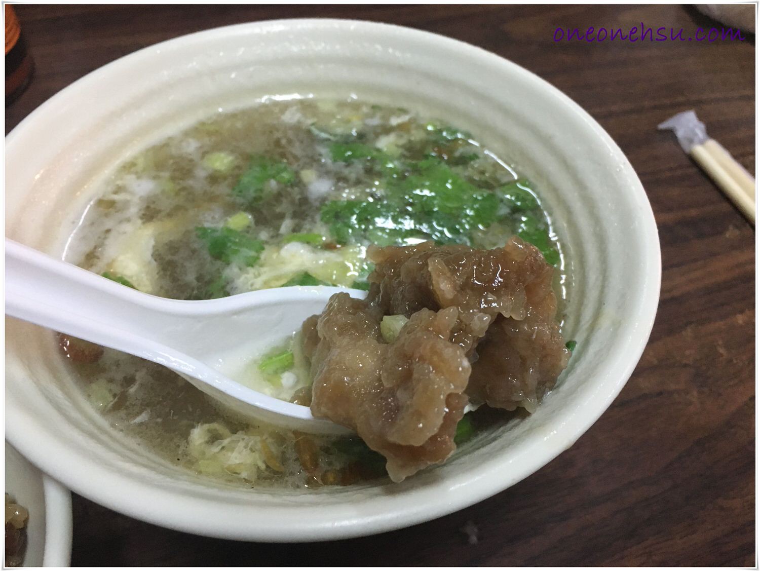 板橋府中|黃石市場特產-謝家肉羹油飯 50年老店