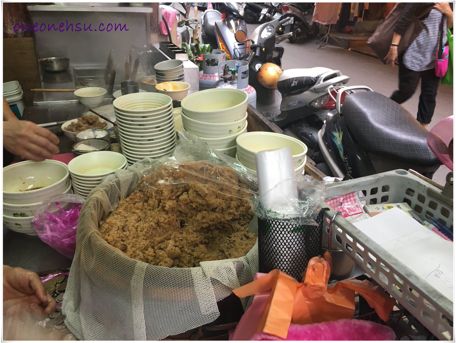 板橋府中|黃石市場特產-謝家肉羹油飯 50年老店