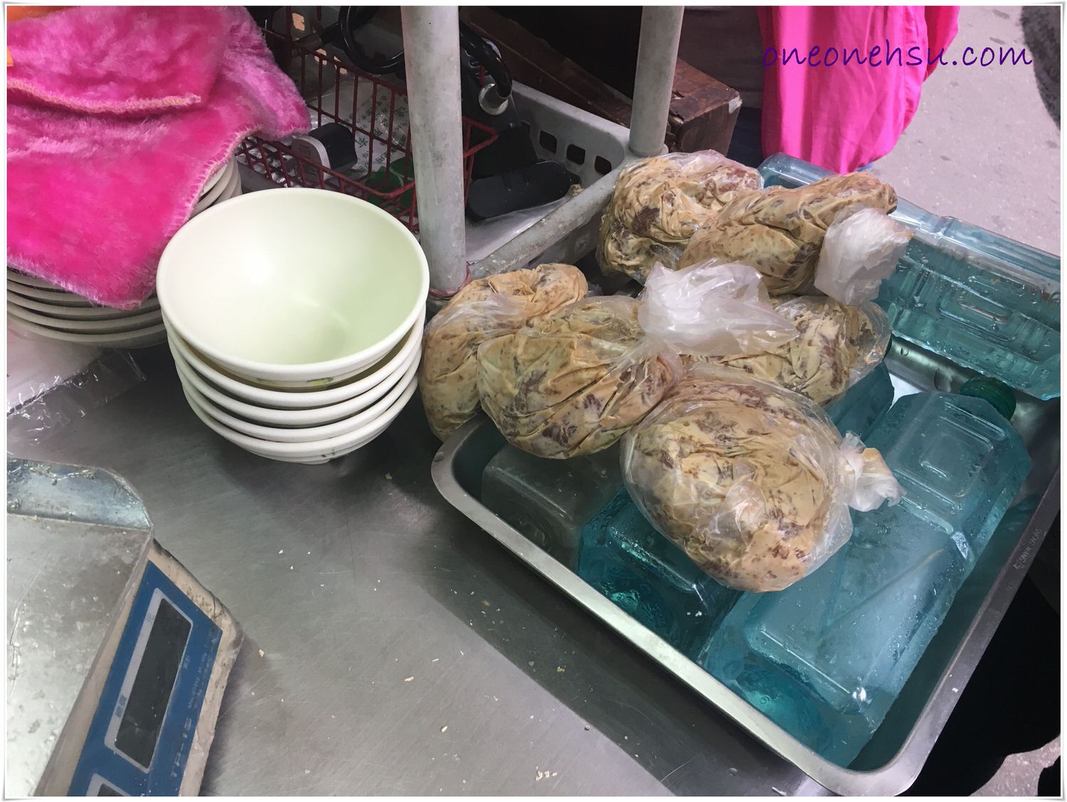 板橋府中|黃石市場特產-謝家肉羹油飯 50年老店