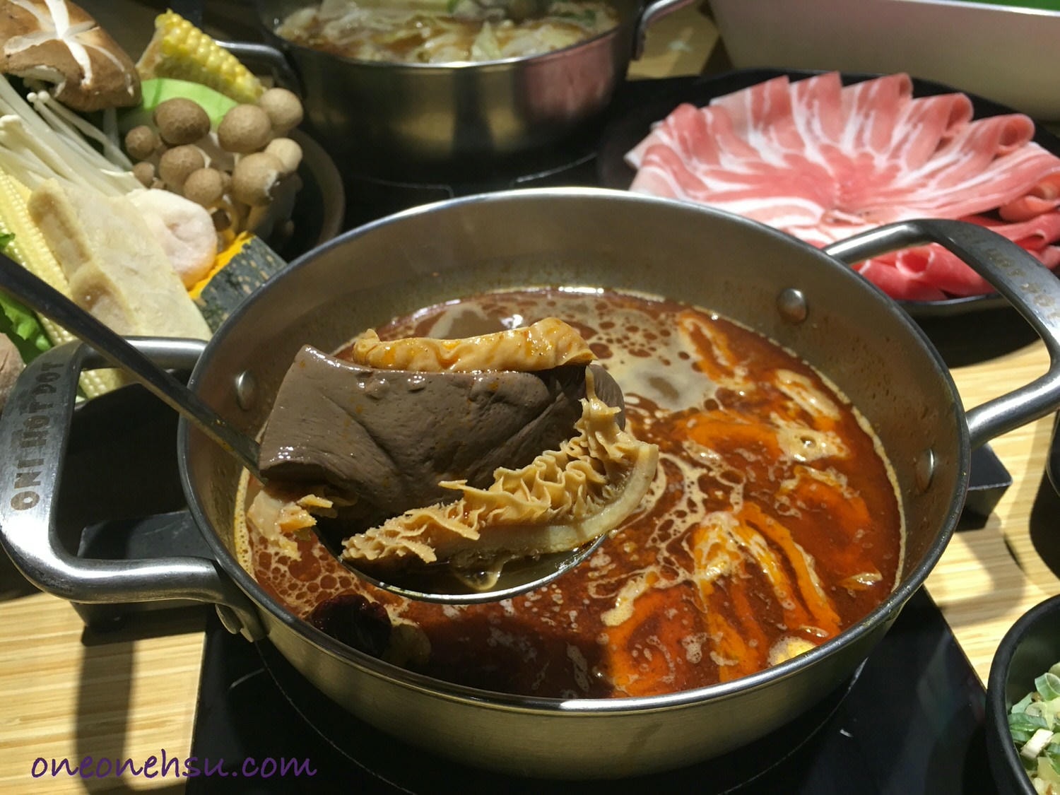 板橋江子翠|鬼椒一番鍋個人鍋物 特色沙茶、麻辣湯底、乾拌麵