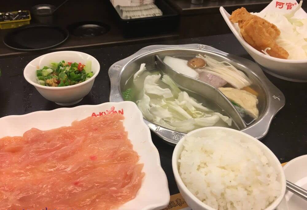 板橋江子翠|阿官火鍋專家 傳統台式個人涮涮鍋 軟滑雞肉鍋好吃！